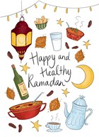 eid mubarak kaart happy and healthy ramadan